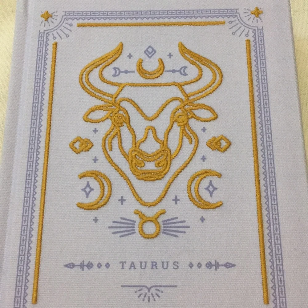 Taurus Zodiac Hardcover Journal
